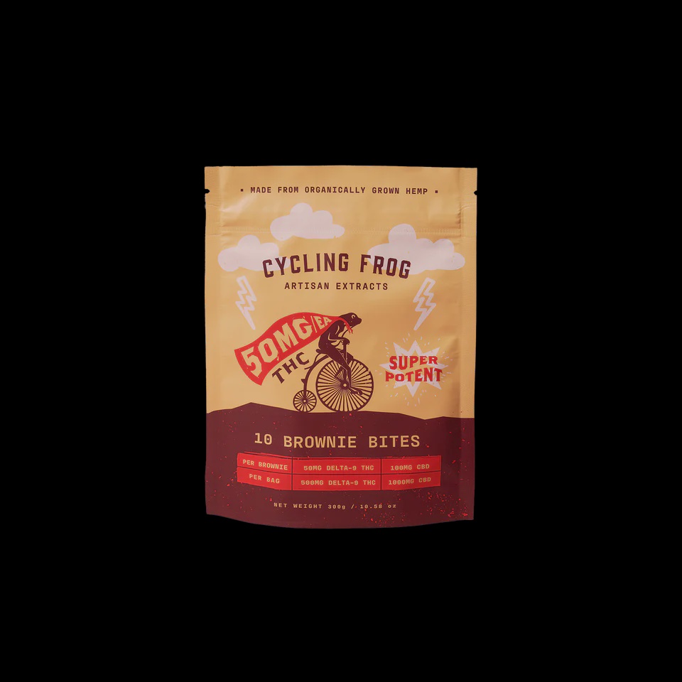 Chocolate Brownie Bites | 50mg THC + 100mg CBD / 10 - Count